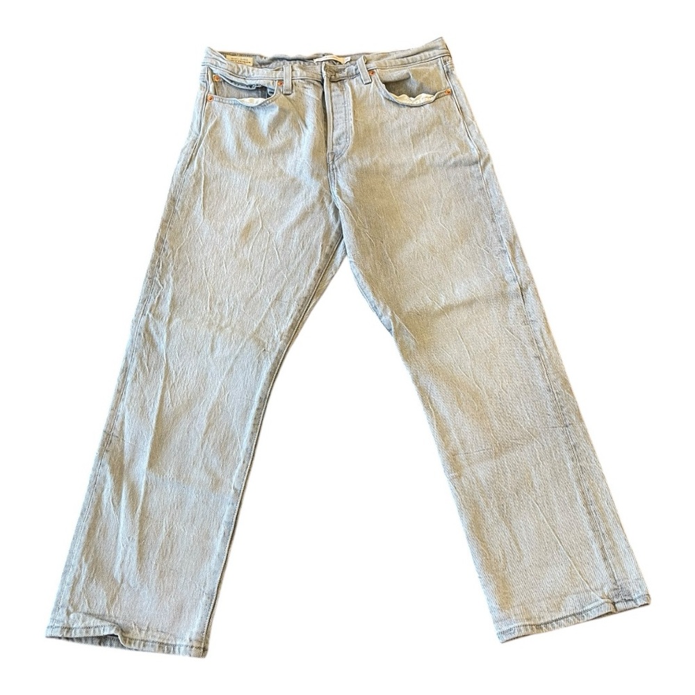 Levi's Light Grey Wedgie Straight jeans